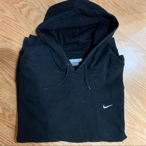 Nike vintage hoodie sweater black